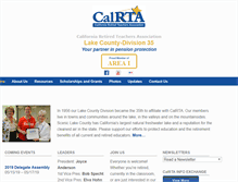 Tablet Screenshot of div35.calrta.org
