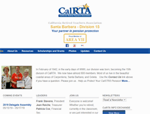 Tablet Screenshot of div15.calrta.org