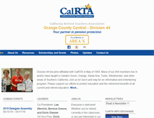 Tablet Screenshot of div44.calrta.org